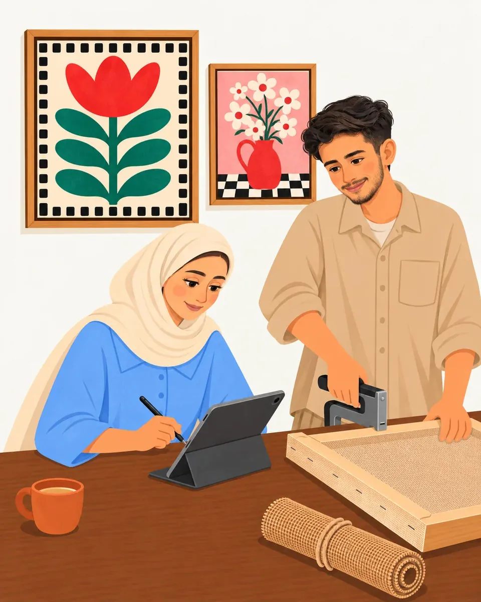 A Sister's Idea. A Brother's Support.